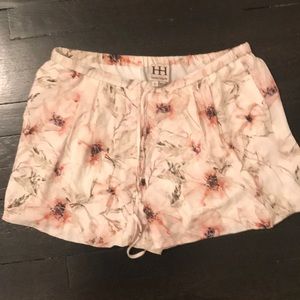 Haute hippie floral shorts
